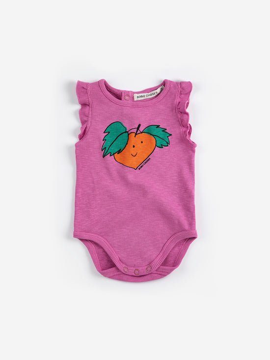 Tangerine ruffled body