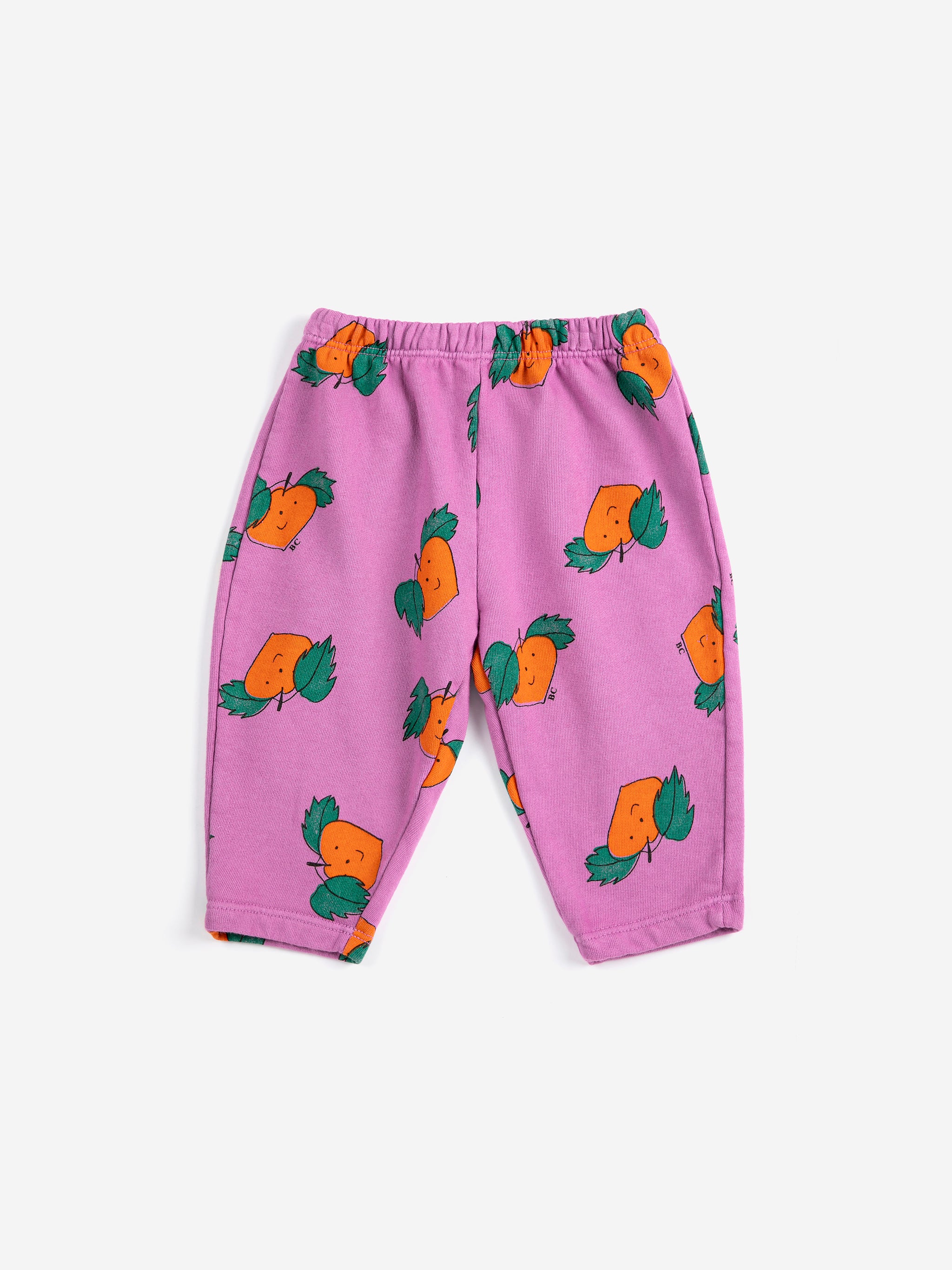 Tangerine all over jogging pants