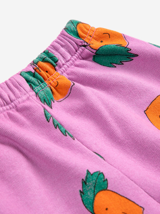 Tangerine all over jogging pants