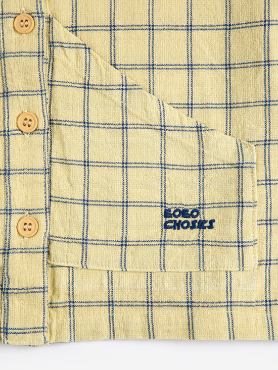 Spicy Window Pane woven shirt