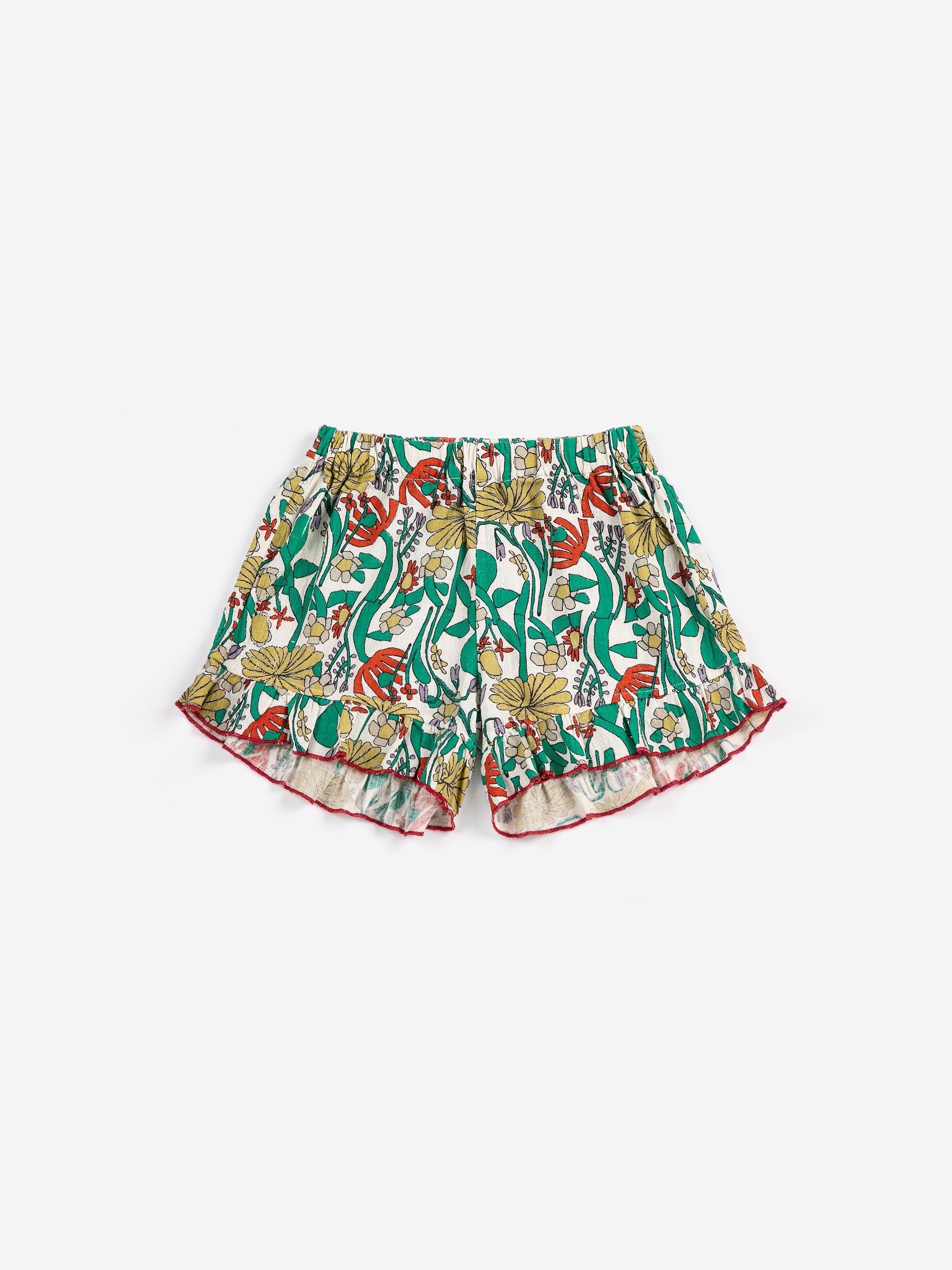 Color Herbalist all over woven shorts