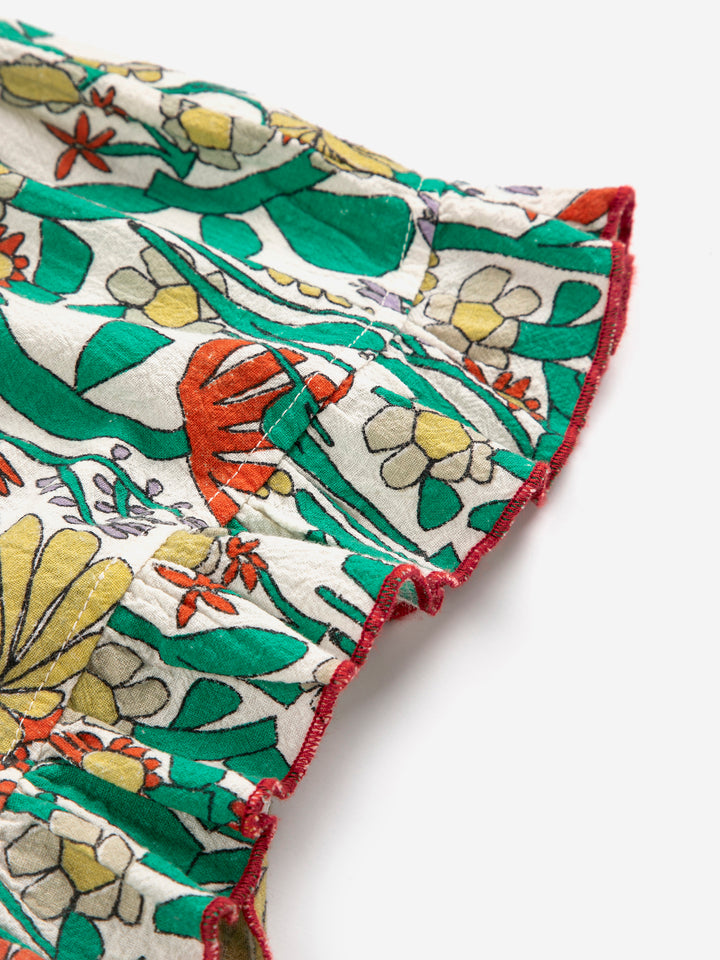 Color Herbalist all over woven shorts