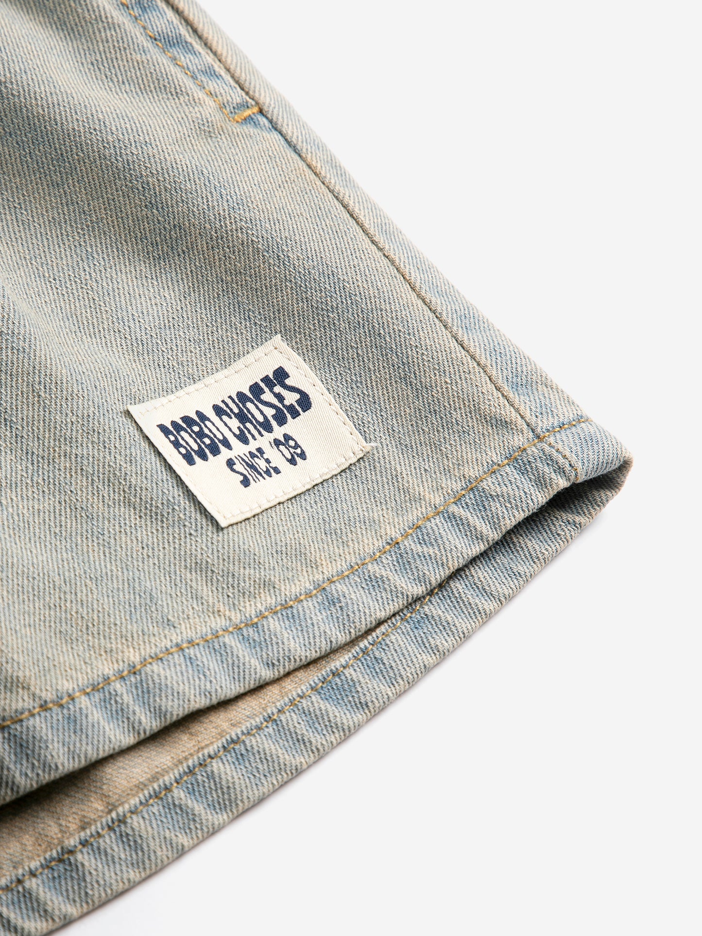Bobo Choses Since 09 denim bermuda shorts