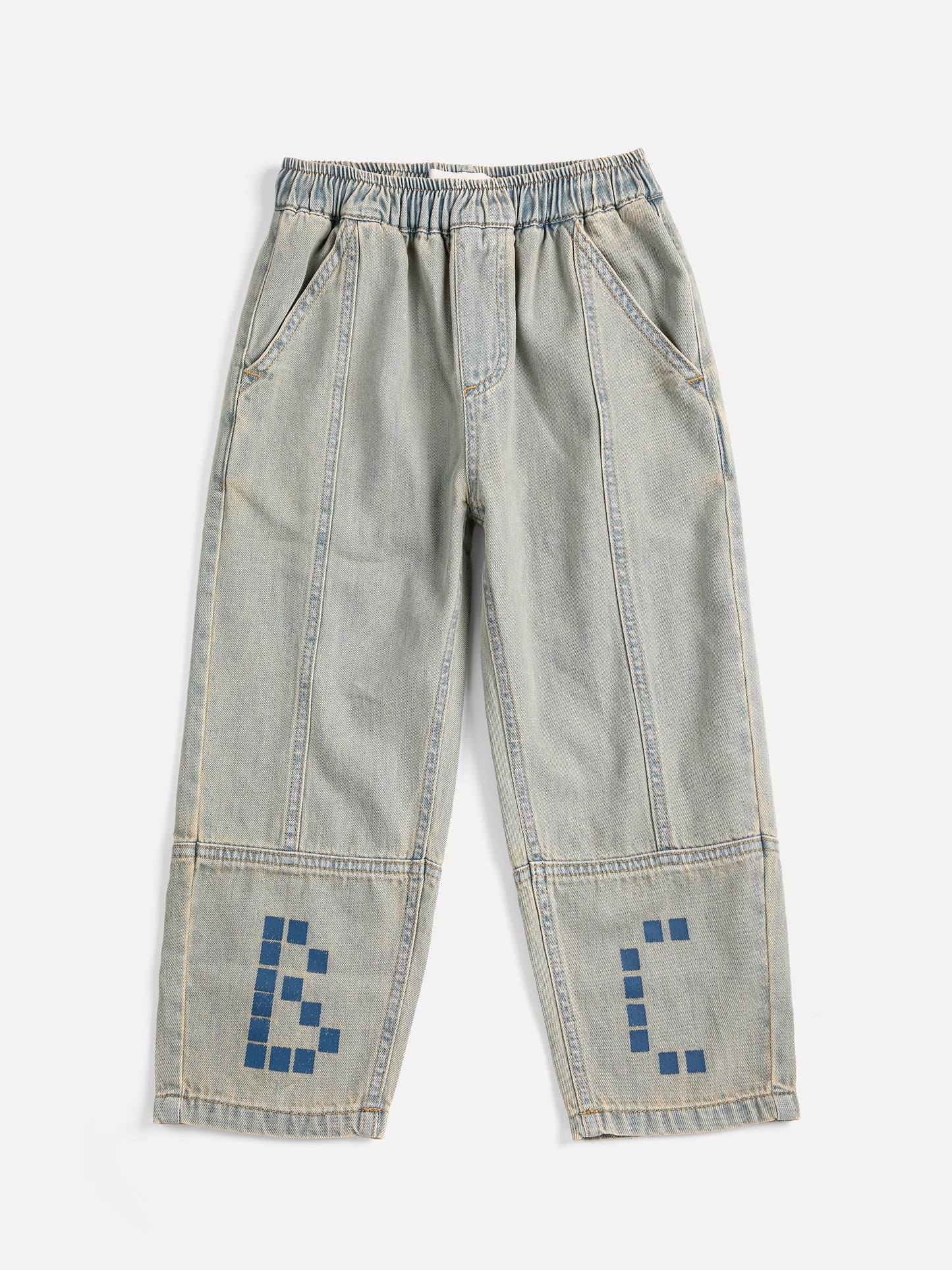 Square Bobo Choses denim pants