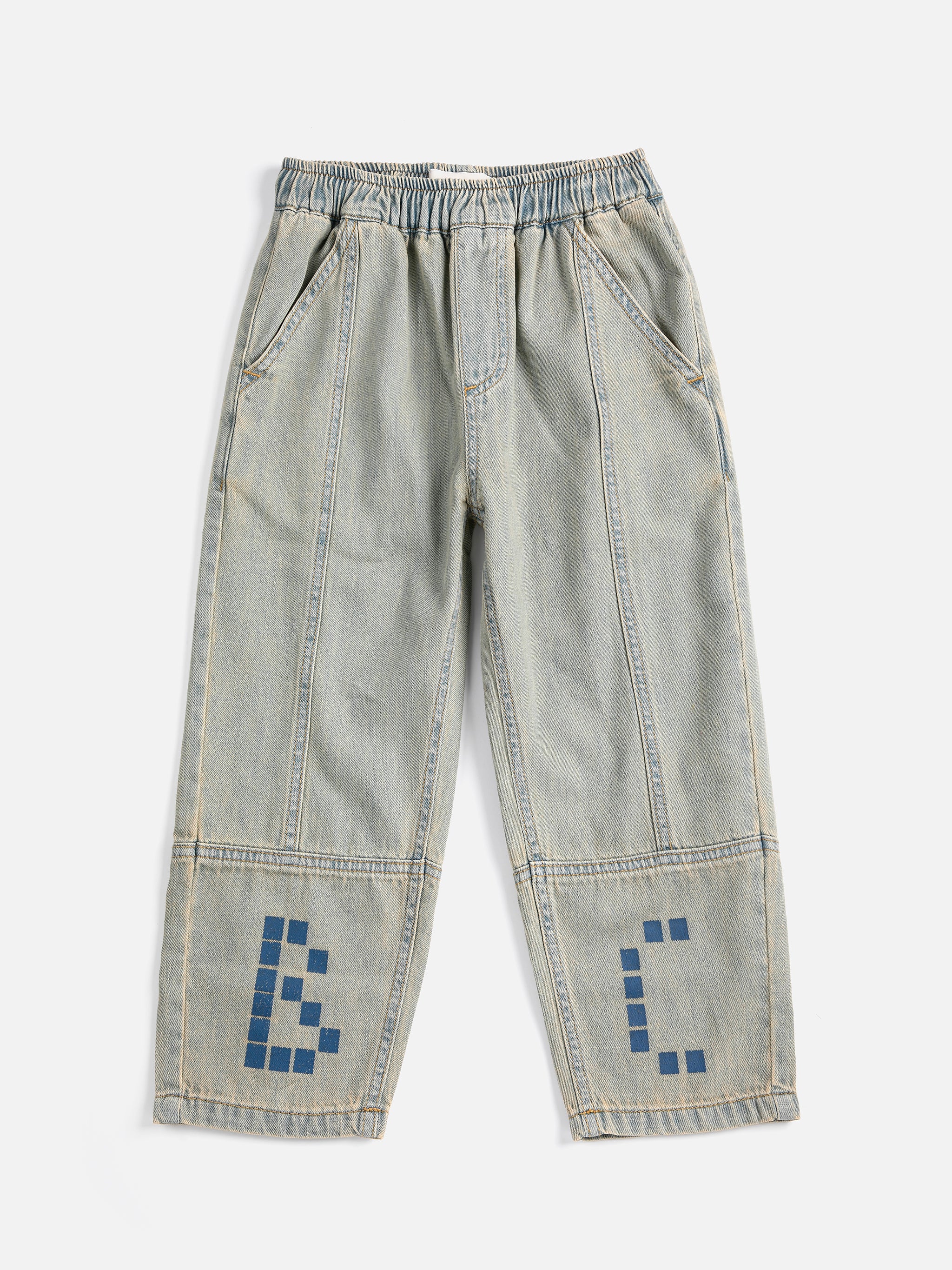 Square Bobo Choses denim pants
