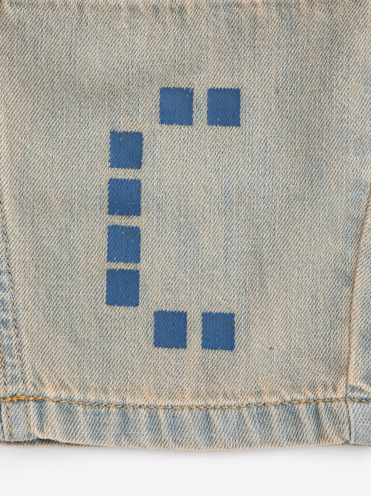 Square Bobo Choses denim pants
