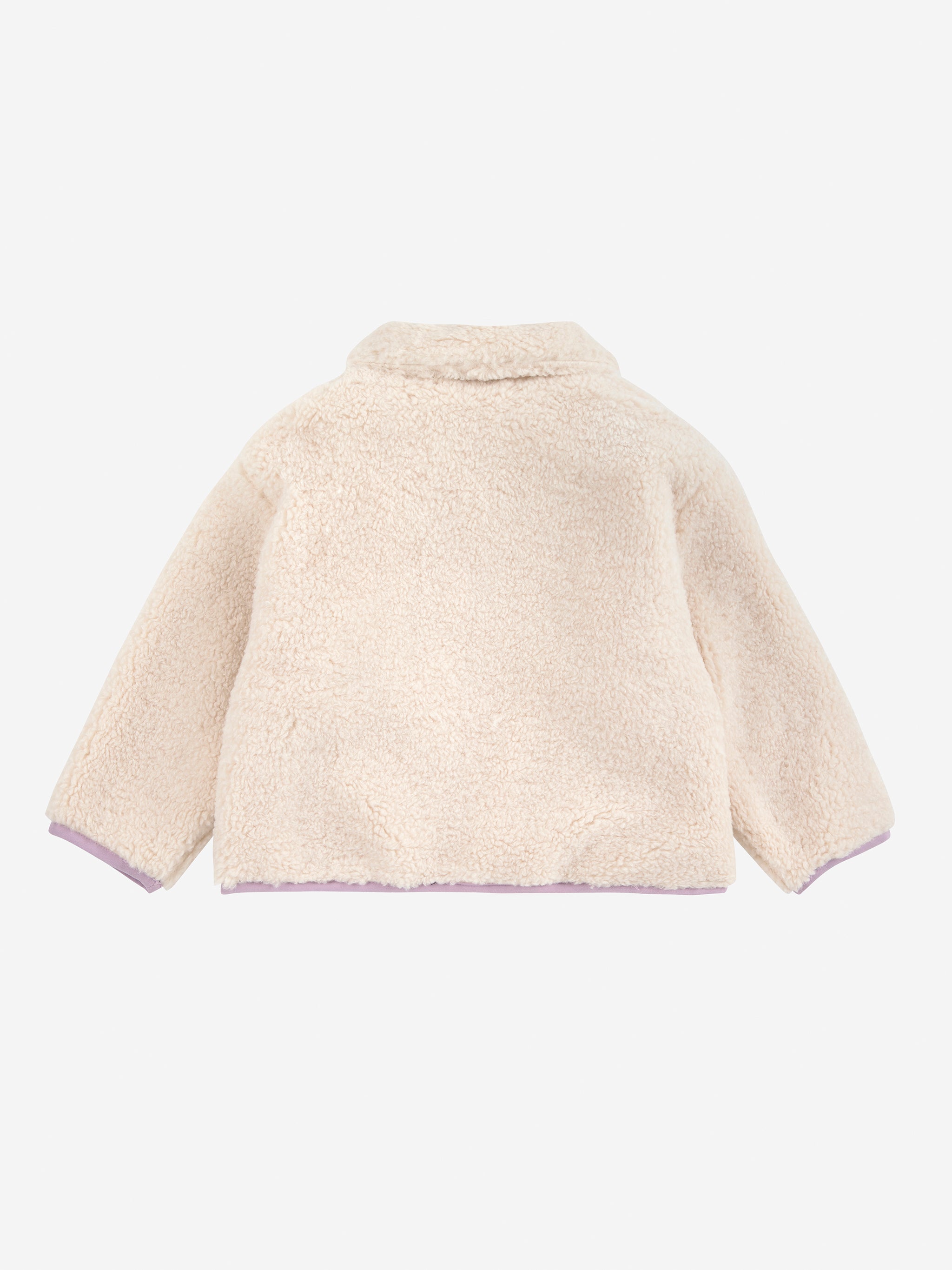 Game Pawns all over reversible sheepskin jacket