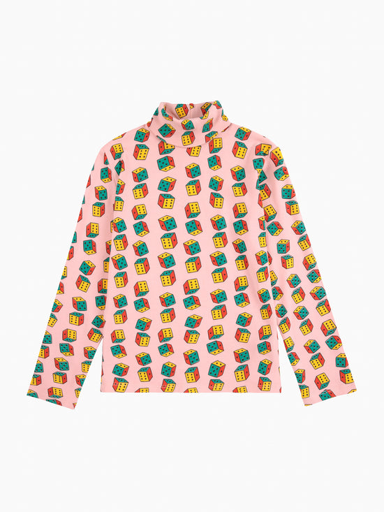 Longsleeve turtle neck Dices all over