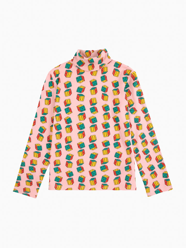 Longsleeve turtle neck Dices all over