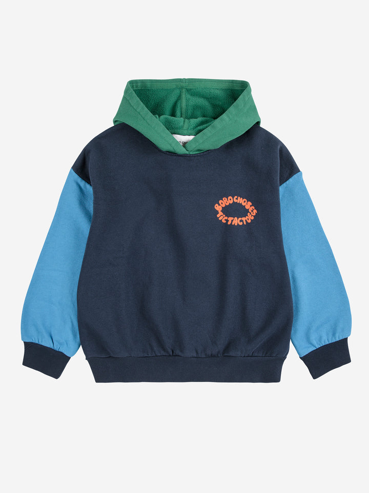 Hoodie Tic Tac Toe color block