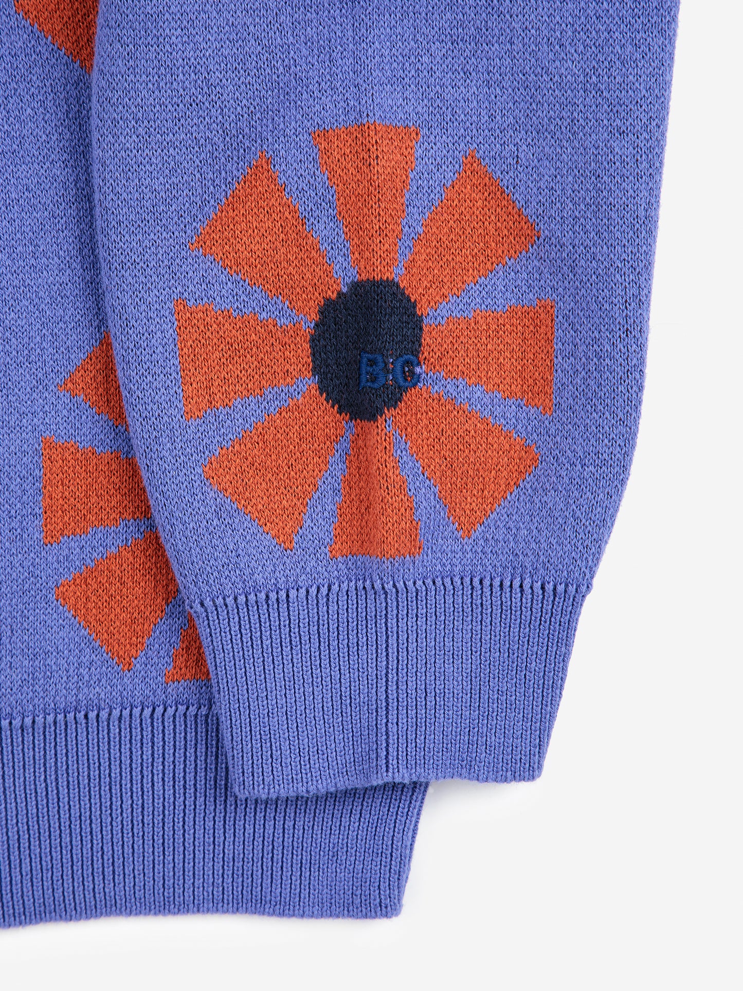 Kaleidoscope all over jacquard jumper