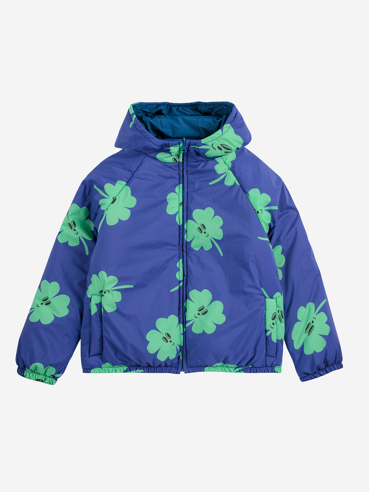 Winterjas Lucky Clover reversible