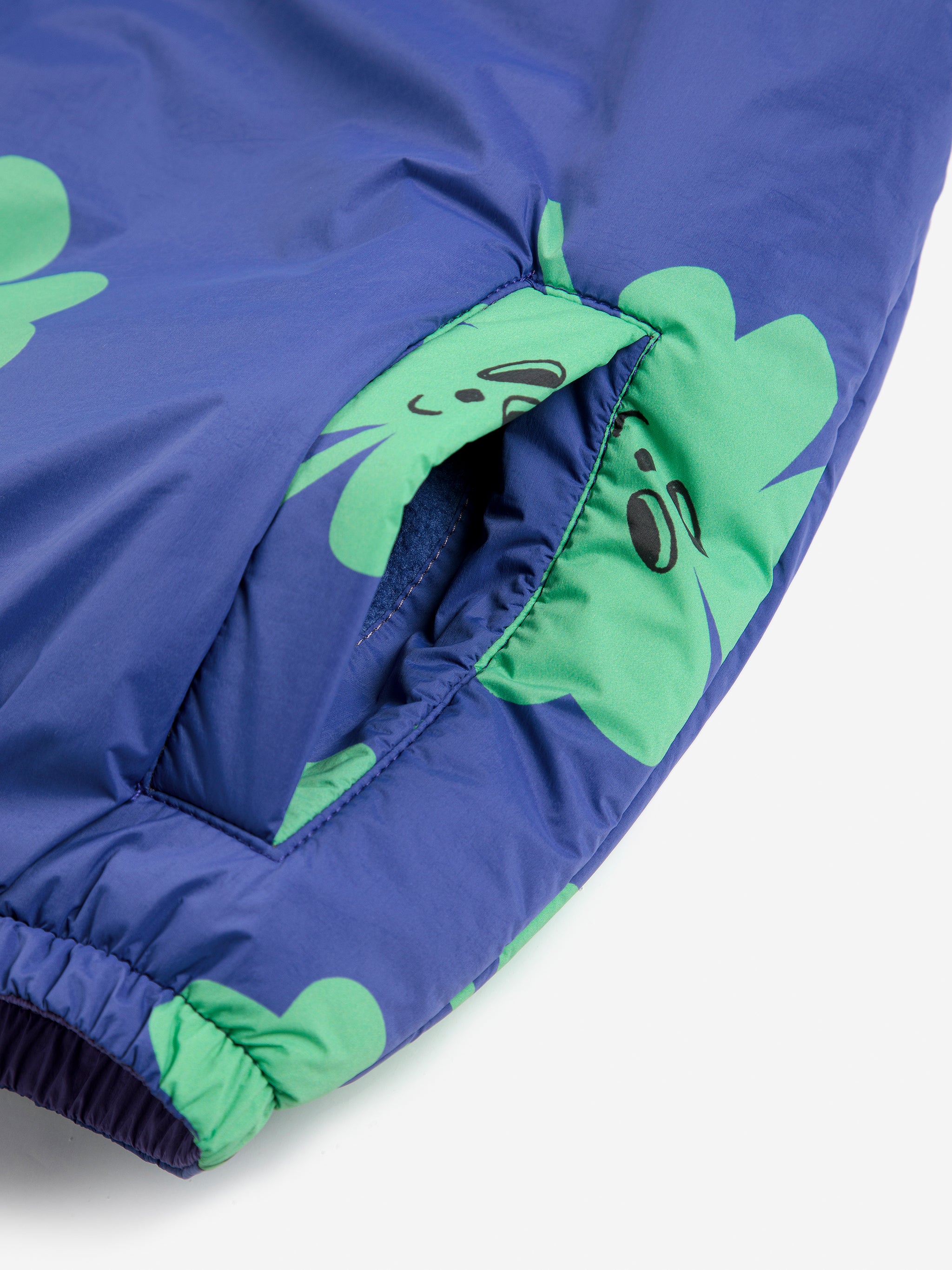 Winterjas Lucky Clover reversible
