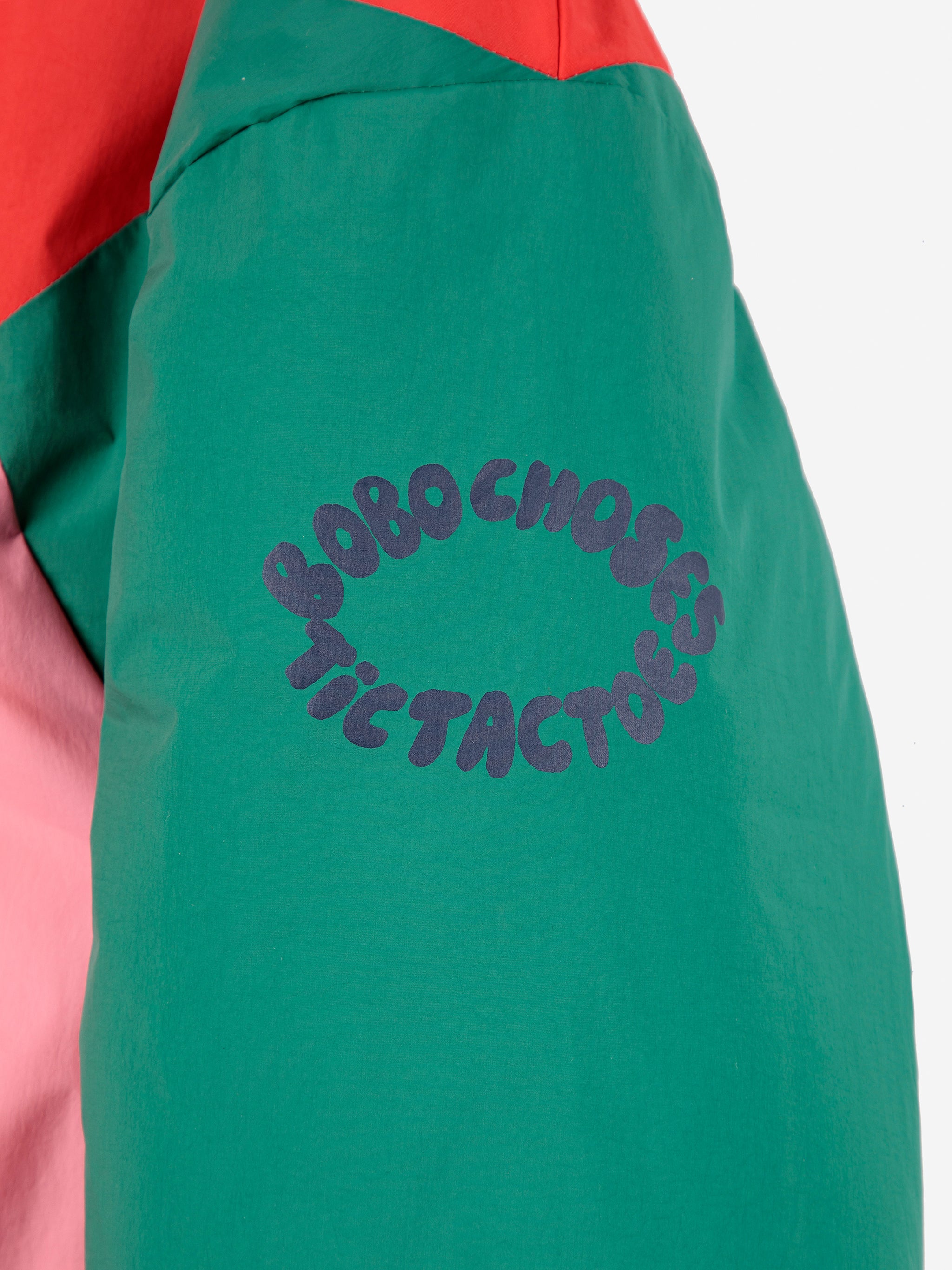 Winterjas Tic Tac Toe color block