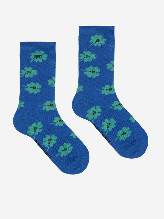 Sokken lang Lucky Clover all over