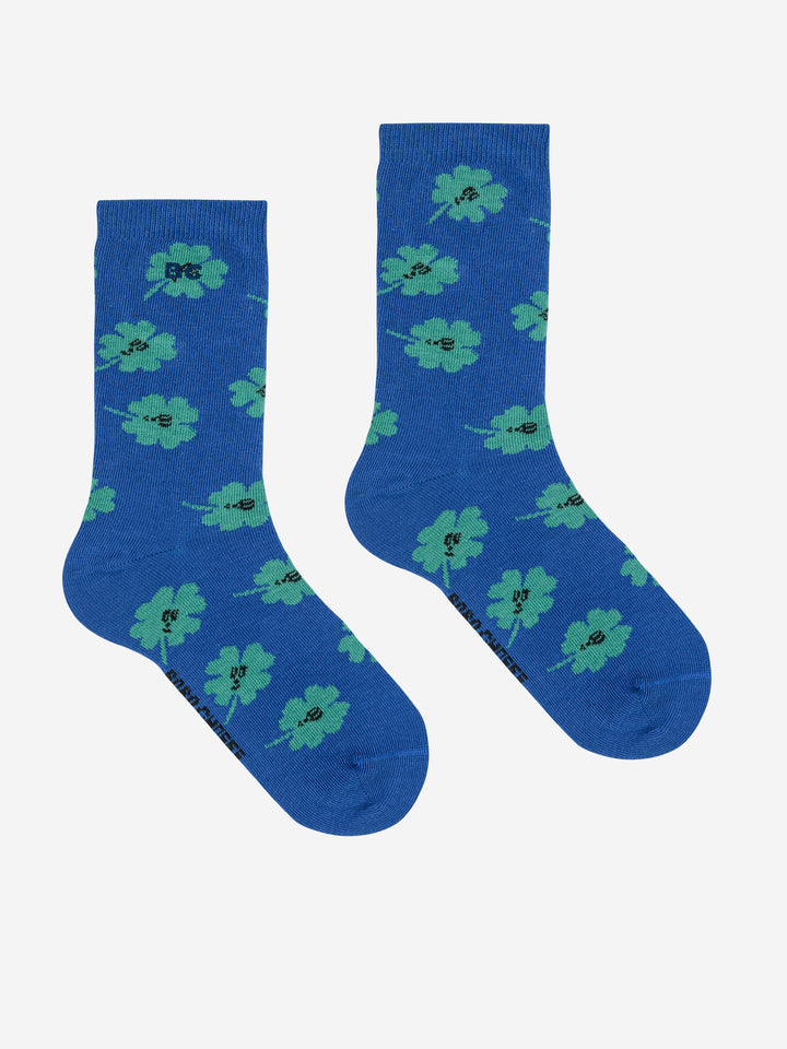 Sokken lang Lucky Clover all over
