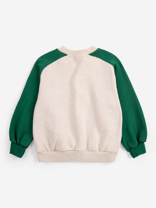 Mr. Footish raglan sweatshirt