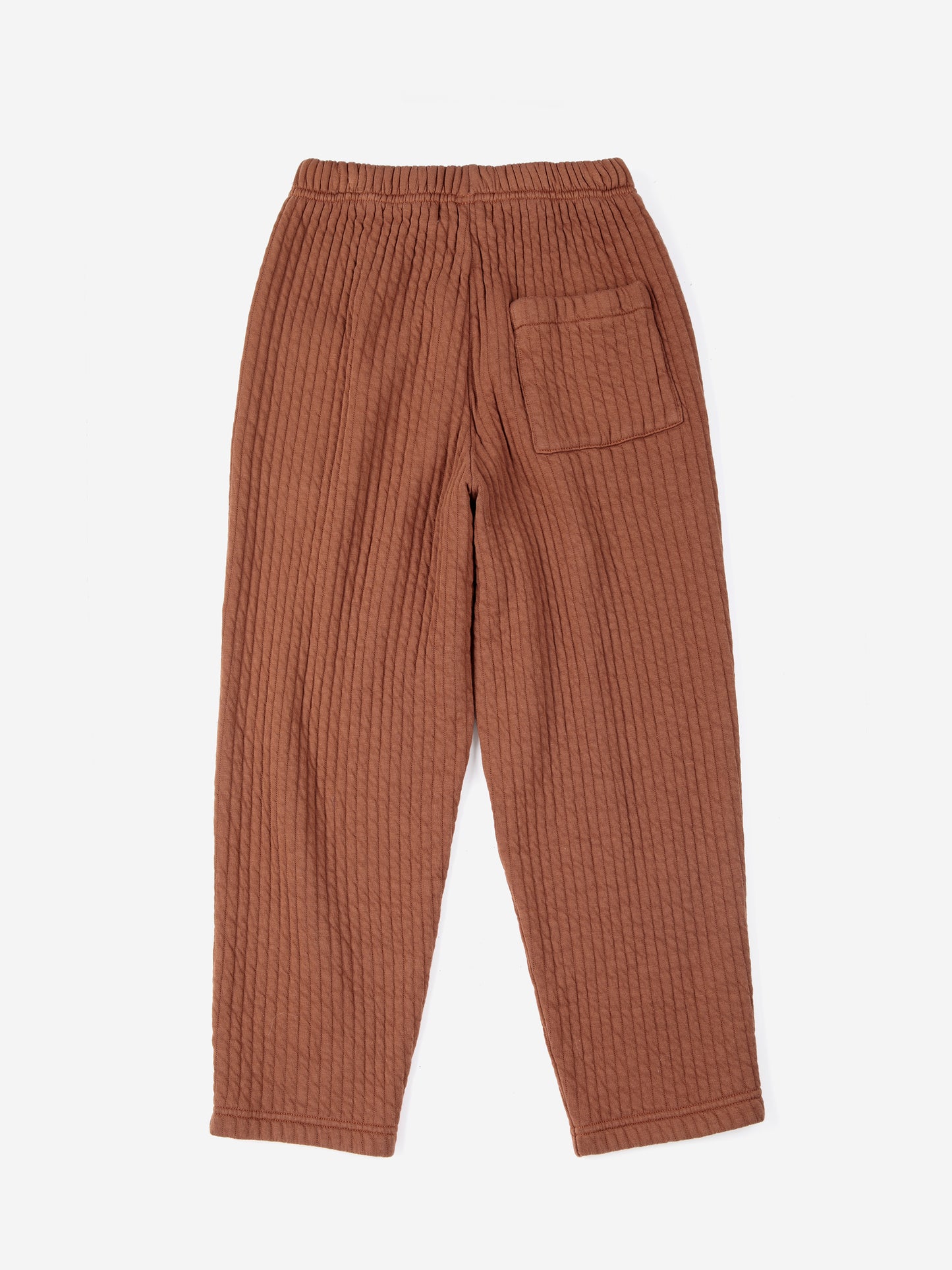 Quilted jogging pants