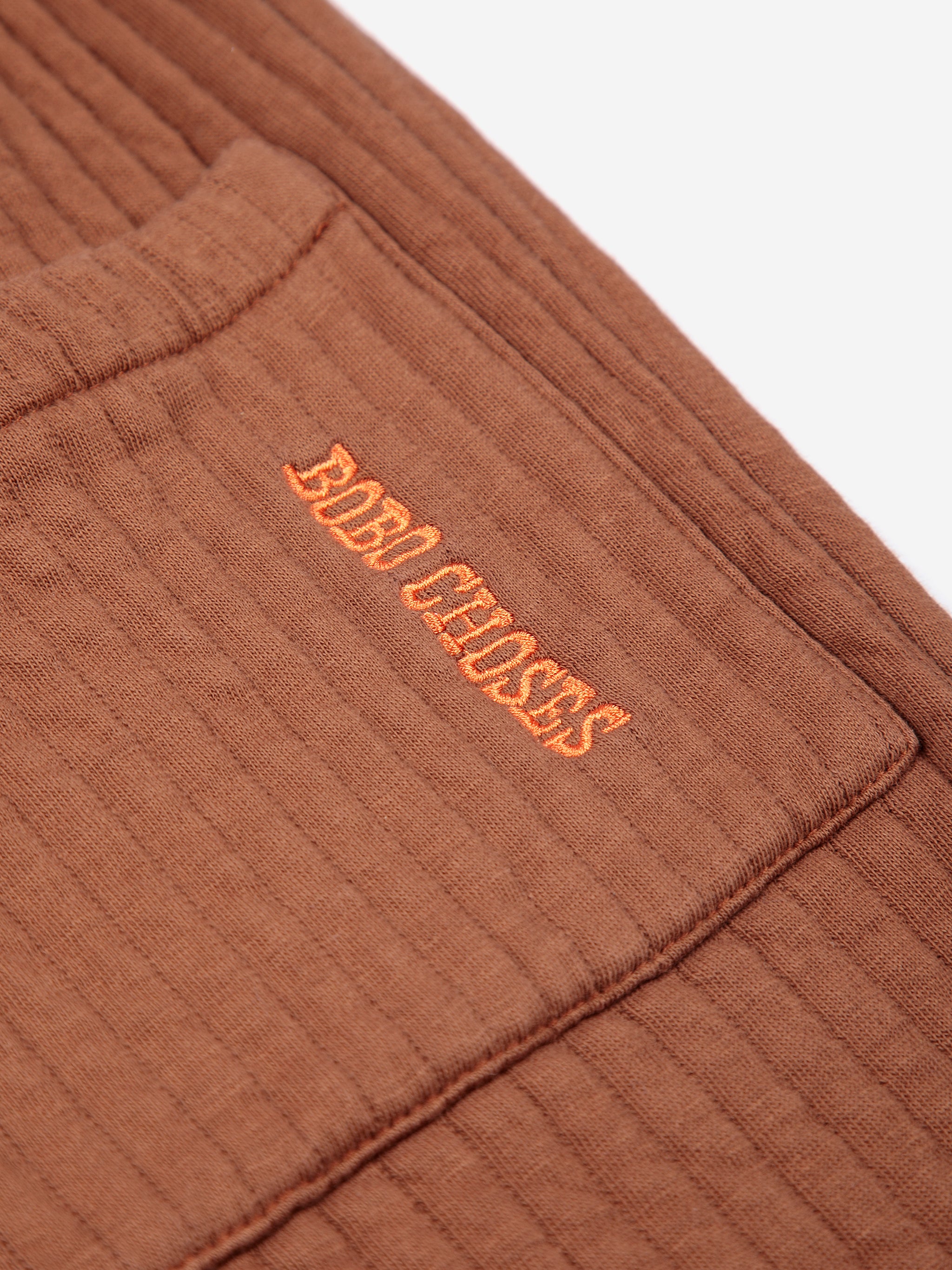 Quilted jogging pants