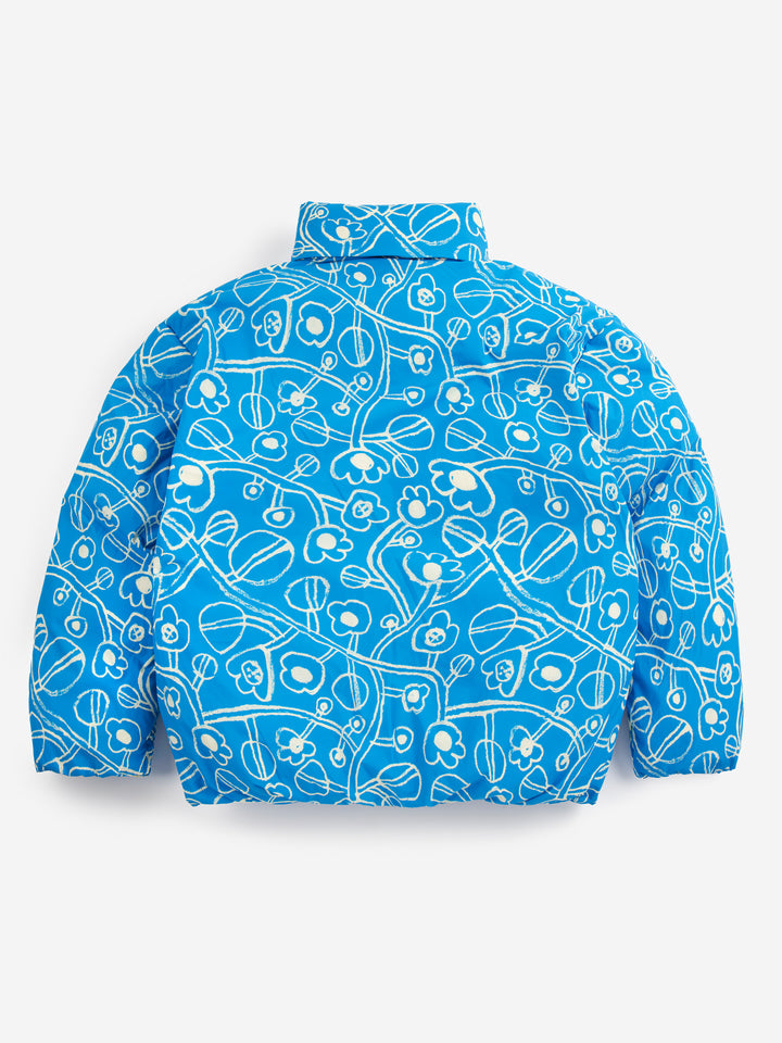 Sketchy Flowers All Over anorak