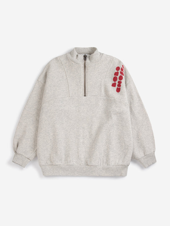 Bobo Choses Bolder half zipped sweatshirt