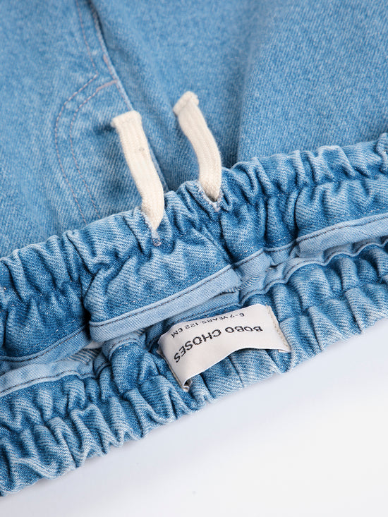 Bobo Choses Embossed denim pants