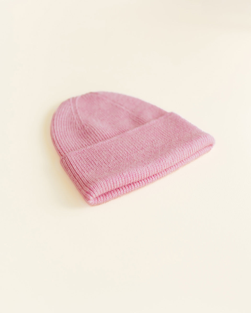 Beanie Fonzie Newborn - Cotton Candy