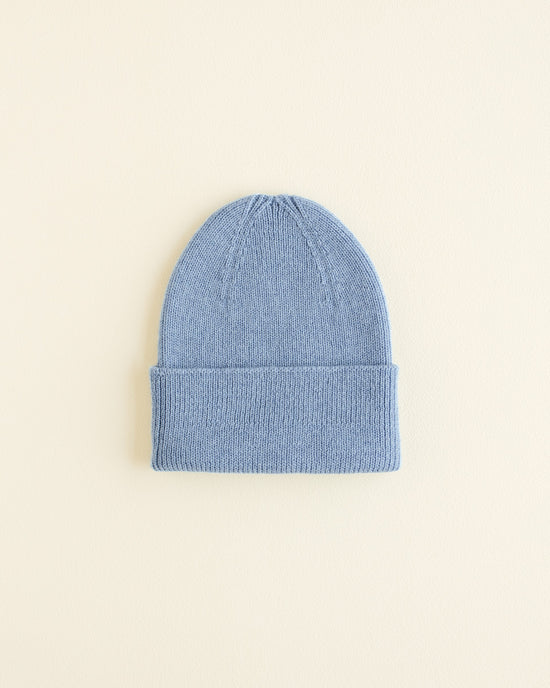 Beanie Fonzie Newborn - Light Blue