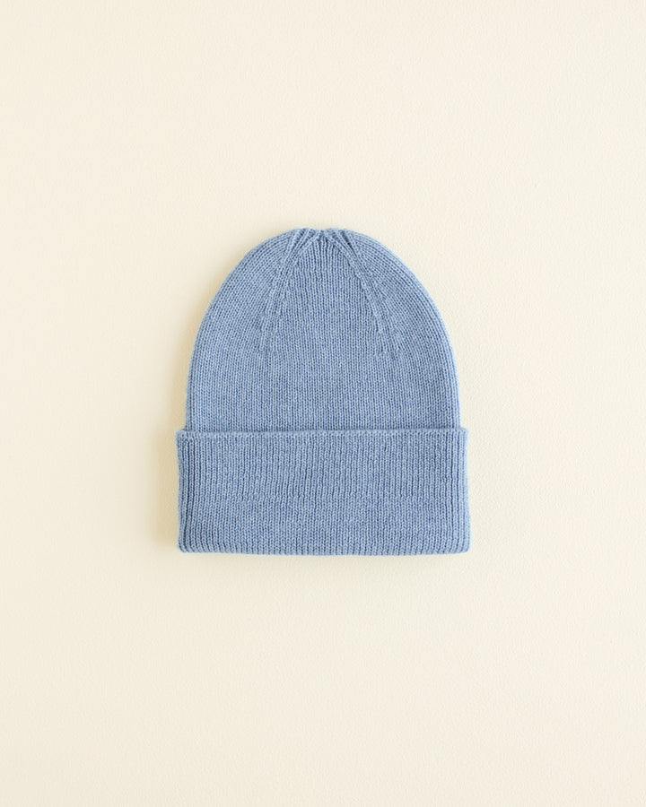 Beanie Fonzie Newborn - Light Blue