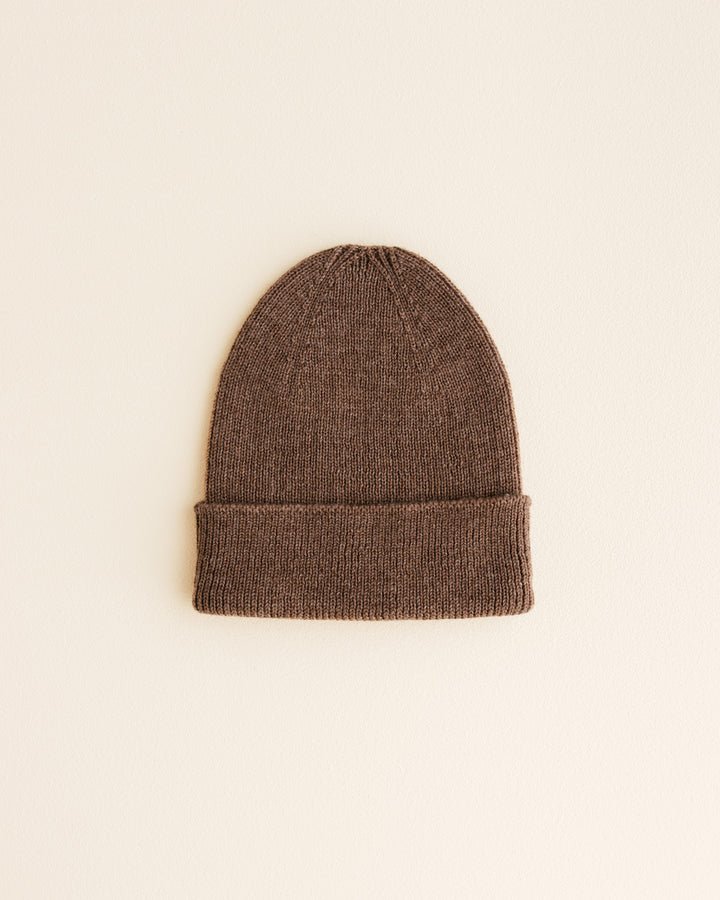 Beanie Fonzie Newborn - Mocha