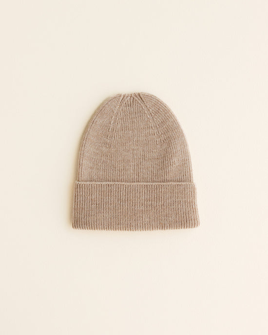 Beanie Fonzie Newborn - Sand
