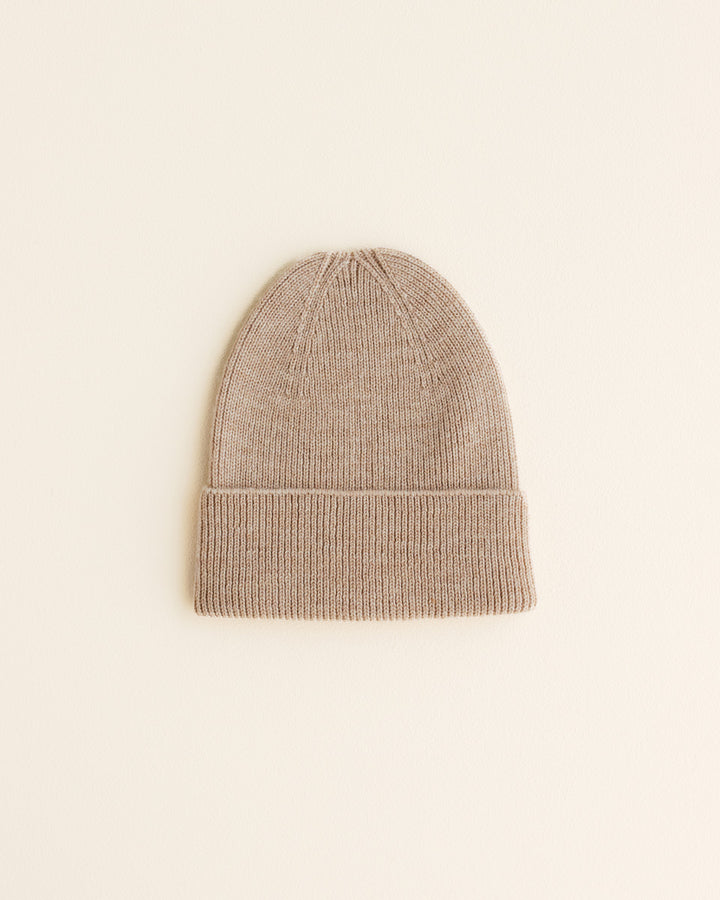 Beanie Fonzie Newborn - Sand