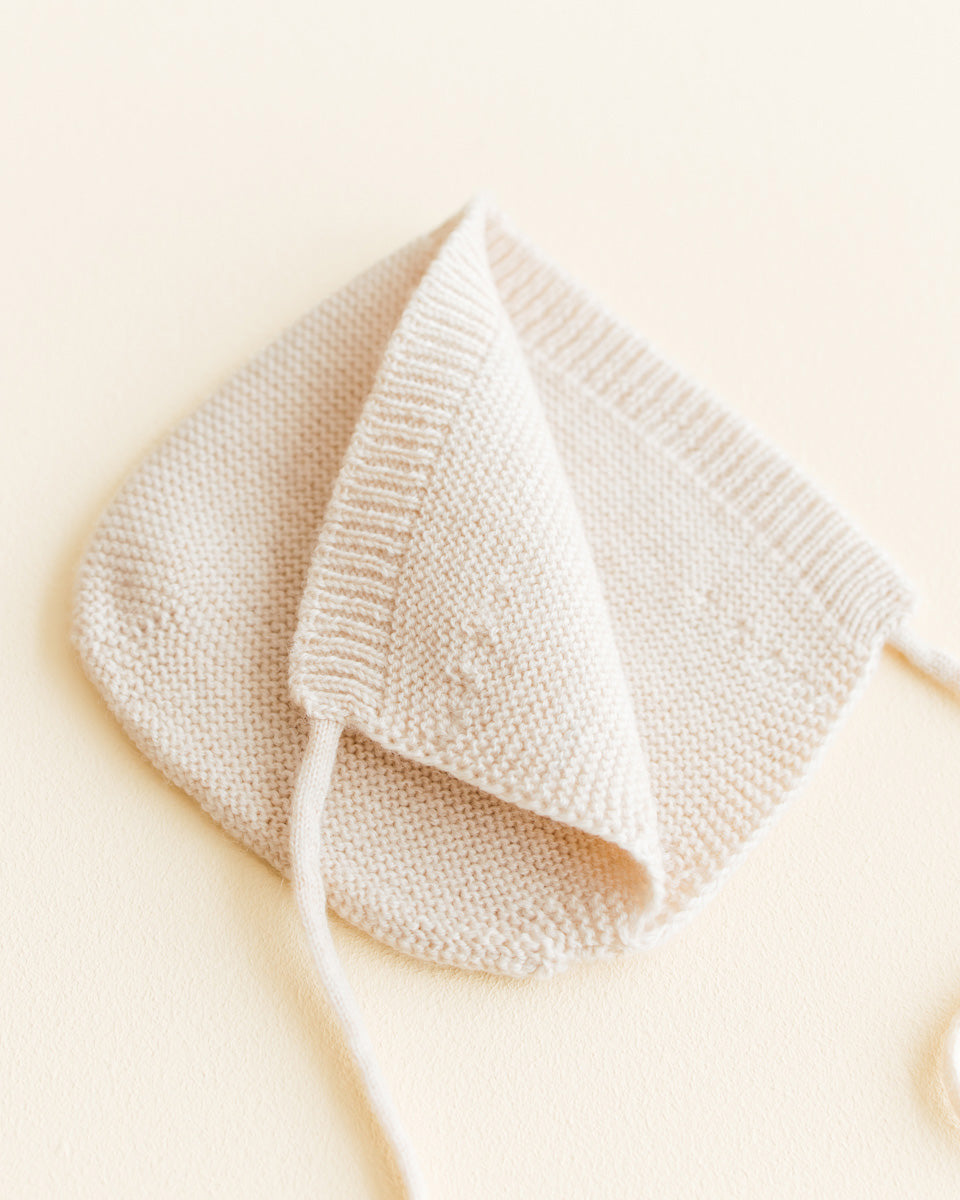 Bonnet Newborn - Cream