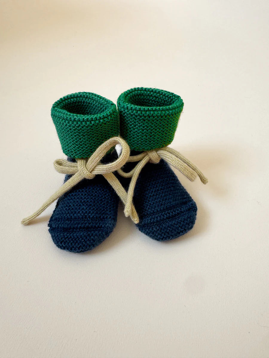 HVID Booties  - Blue/Grass