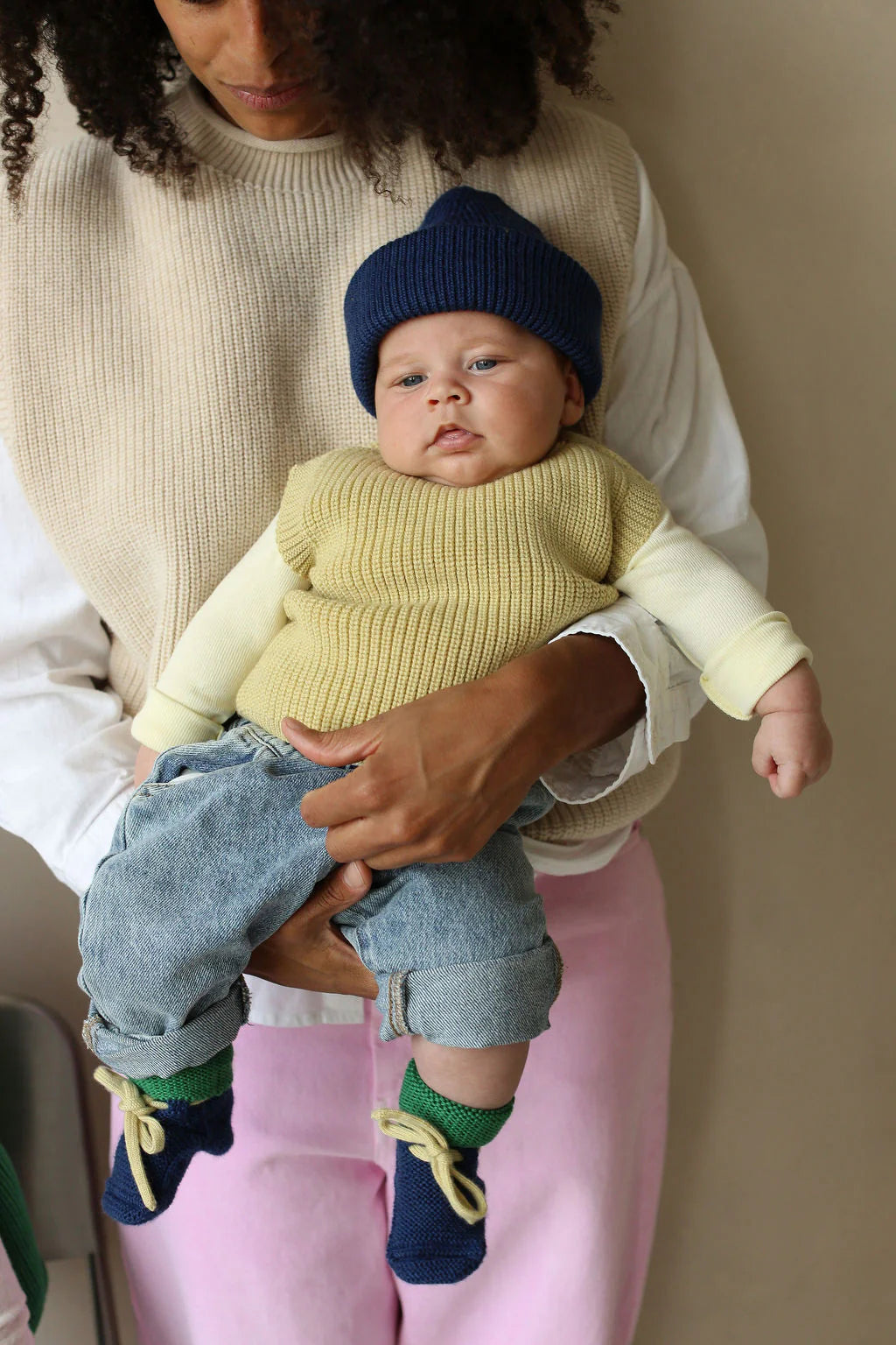 HVID Booties  - Blue/Grass