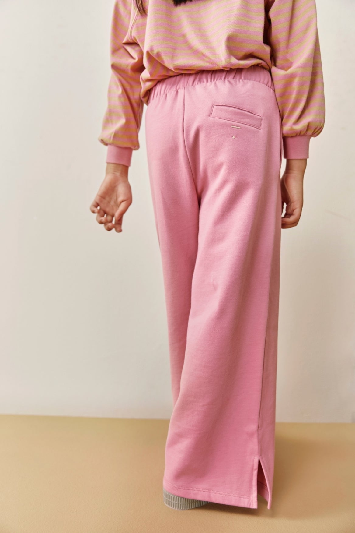 Straight Pants with Slit GOTS