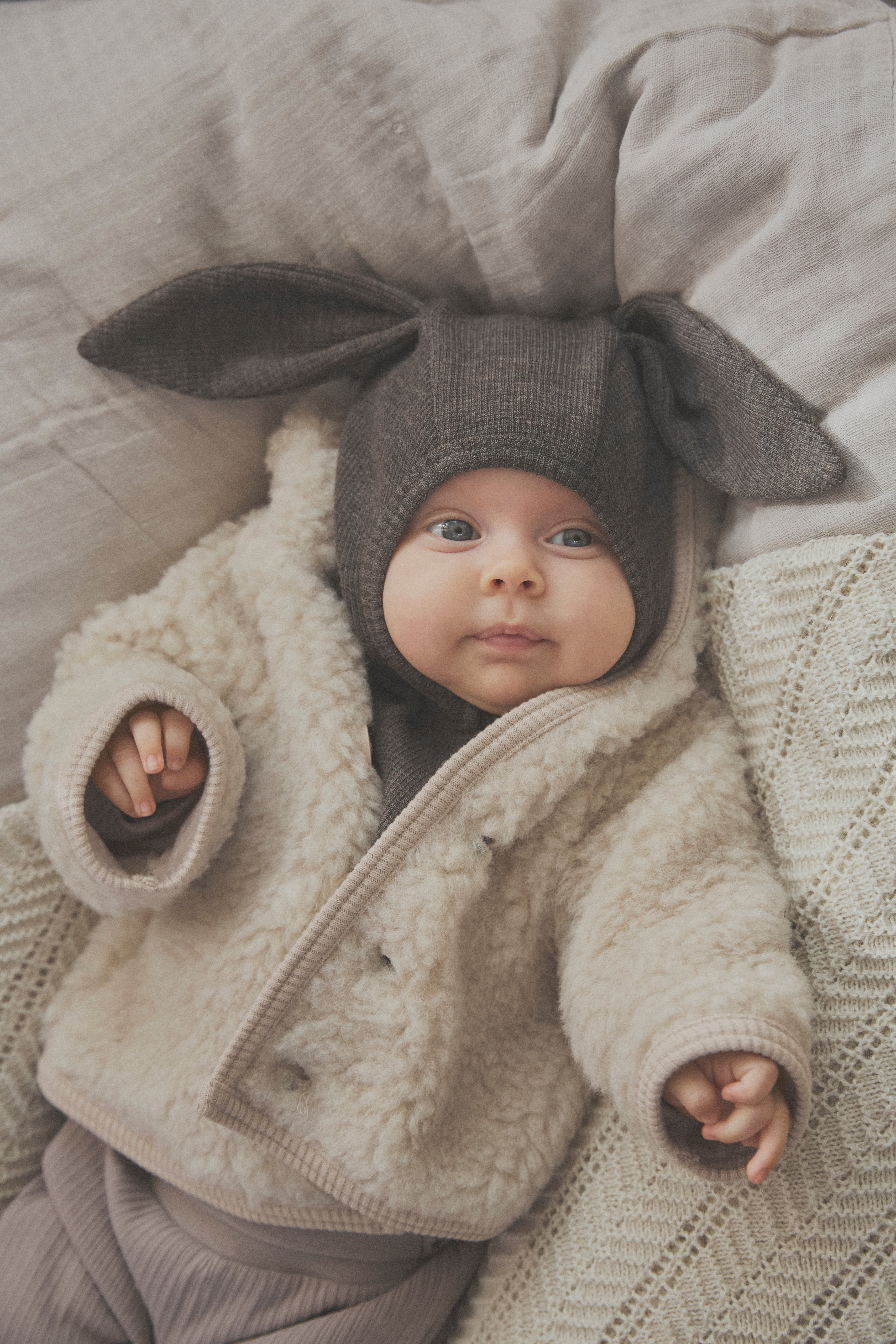 Jacket Pixie Wool Teddy w. Lin