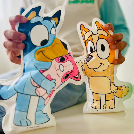 Ara Creative-  Opblaasbare kleurplaat Bluey