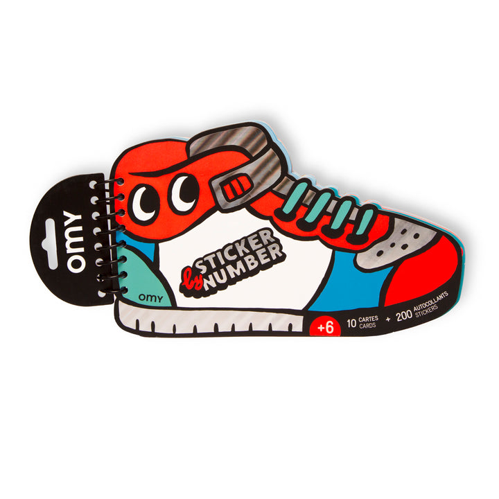 Sticker activiteitenboek by number - street