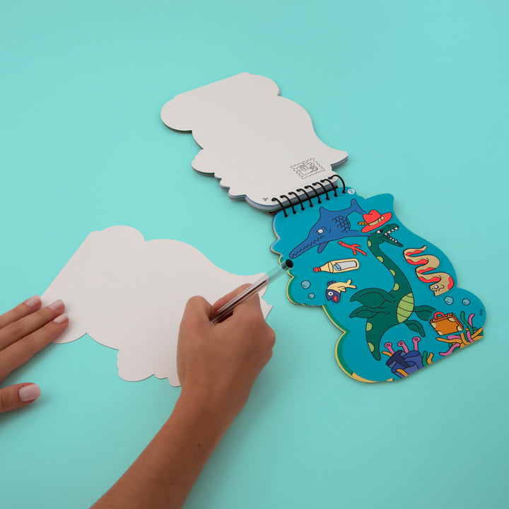 Sticker activiteiten boek - Dino