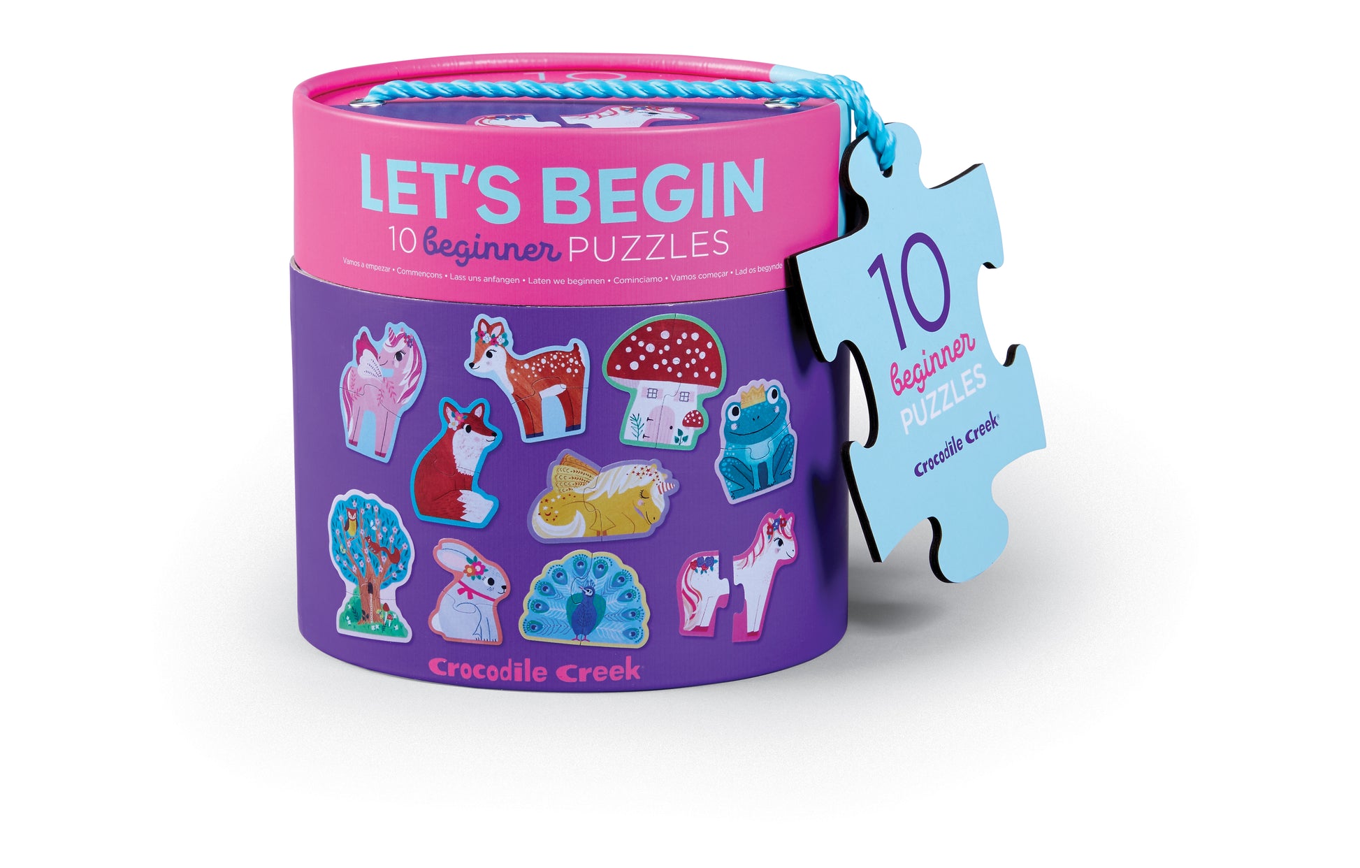 Let's Begin puzzles, 2 stuks - Land van betovering