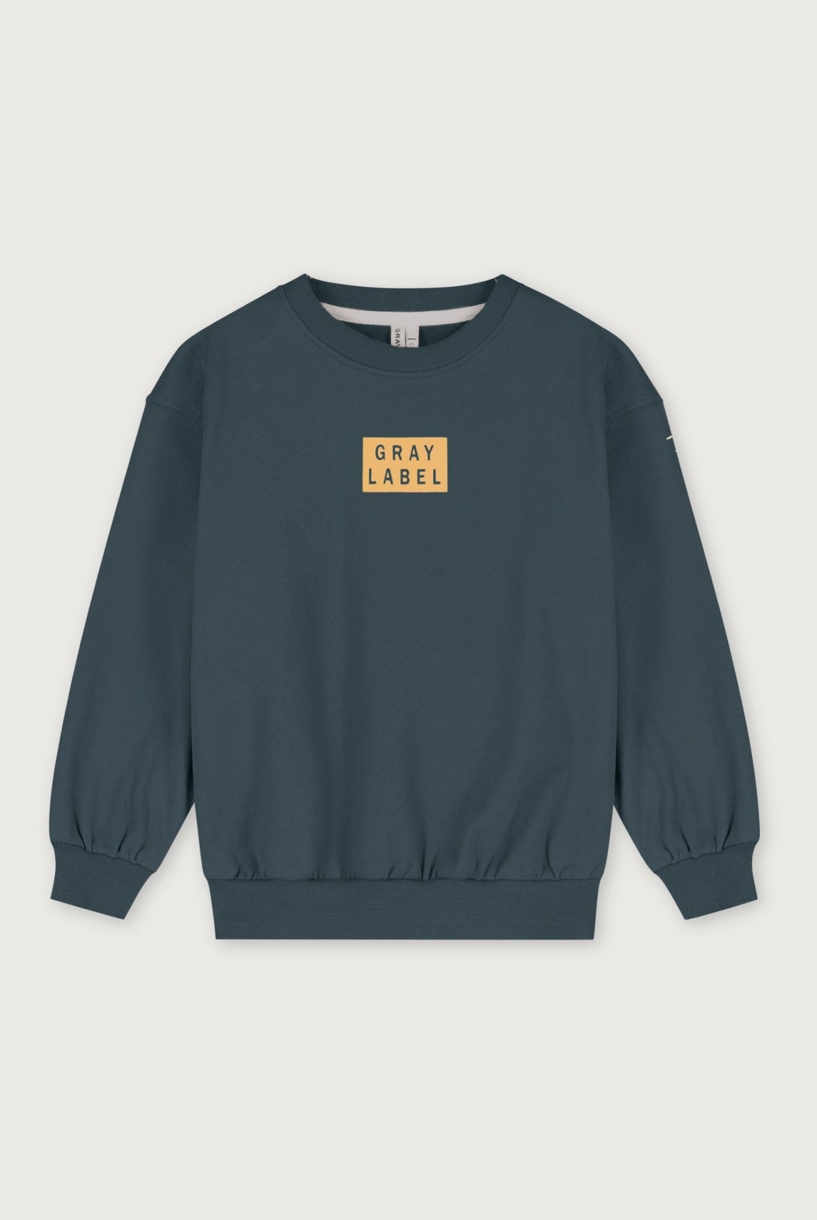 Logo Dropped Shoulder Sweater GOTS