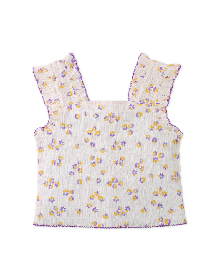 Gingersnaps - Smocked Top Laura