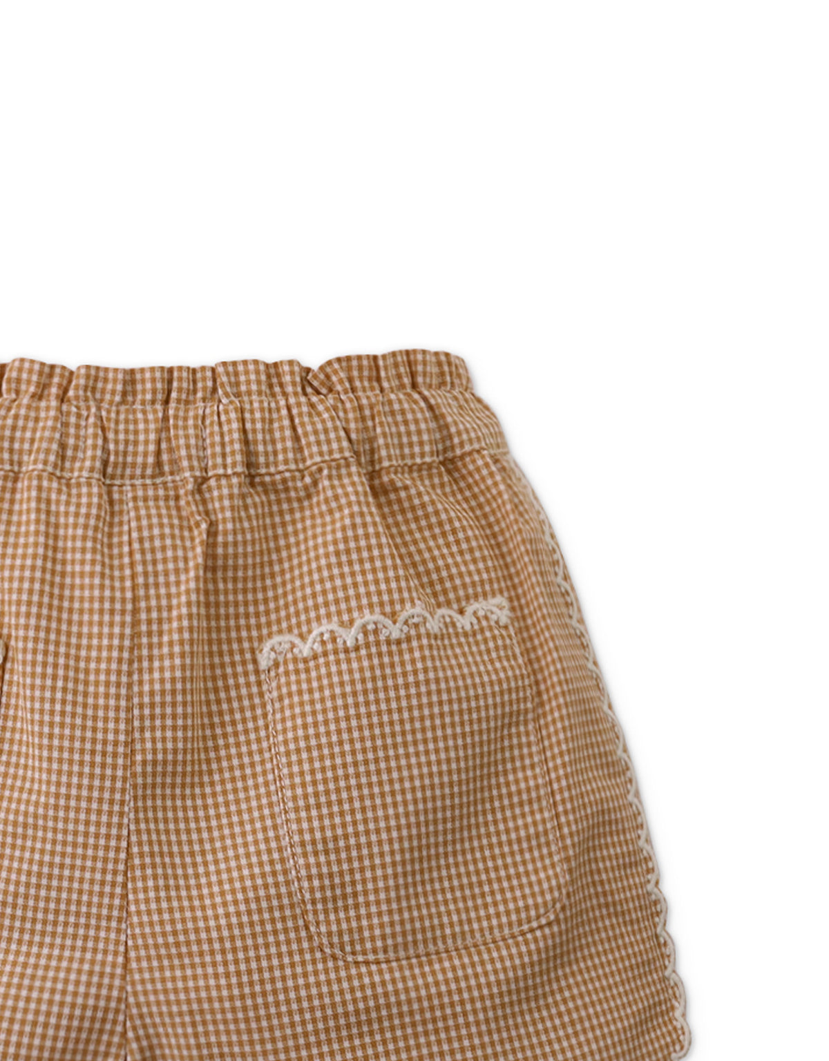 Gingersnaps- Short Gingham