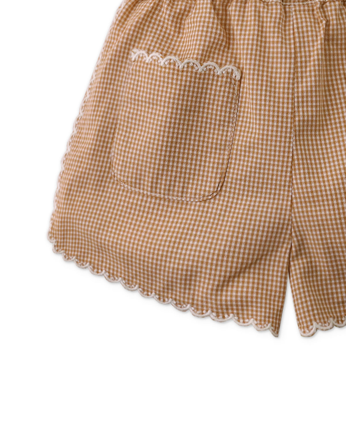 Gingersnaps- Short Gingham