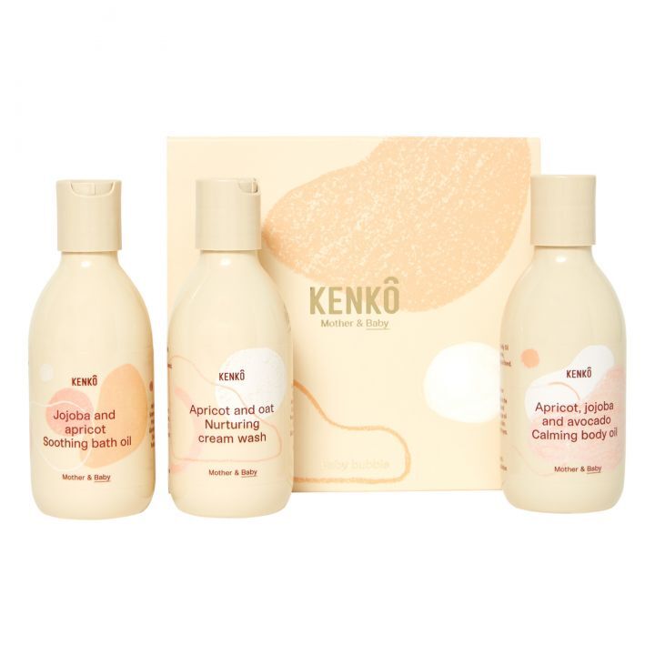 Giftset Baby Bubble (body oil baby, creamwash baby, bathoil baby)