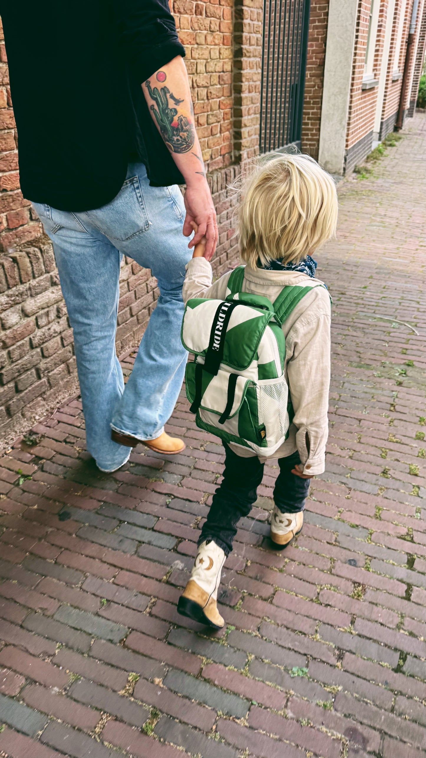 Wildride - Rugzak Green Graphic