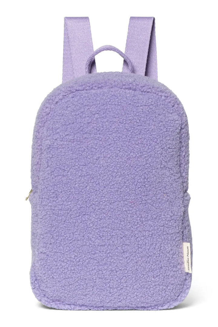 Lilac Teddy Backpack