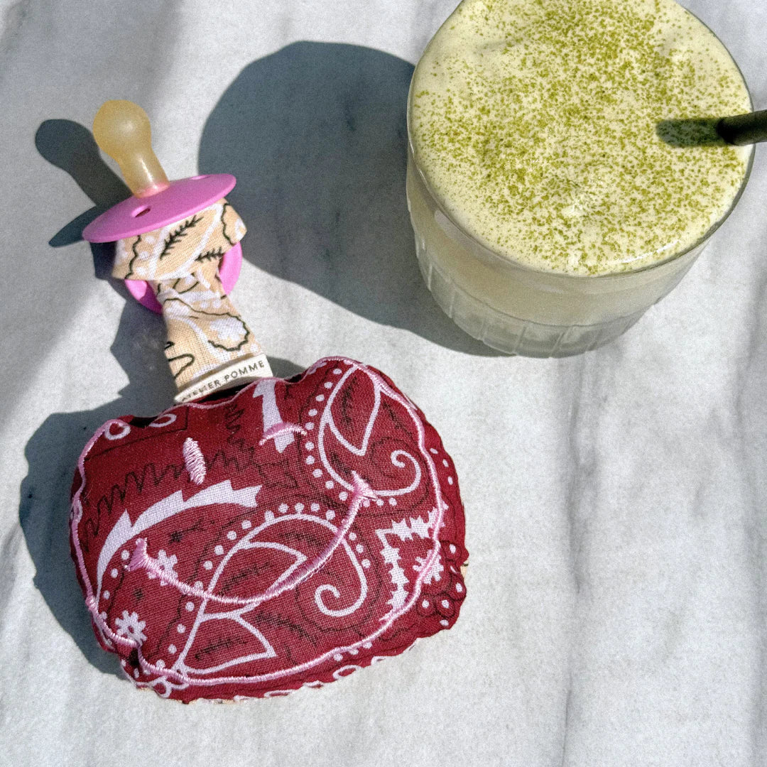 Pomme Cuddle - Bandana Burgundy Boo