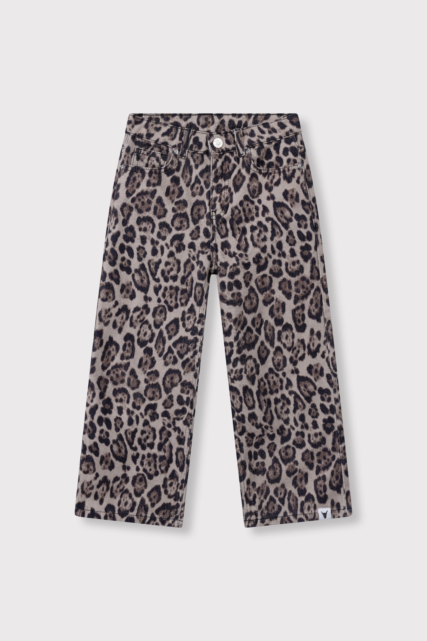 WIDE LEG JAGUAR DENIM PANTS